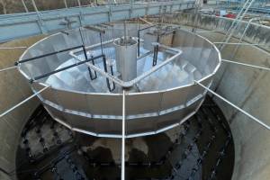 Reconstruction of wastewater treatment plant